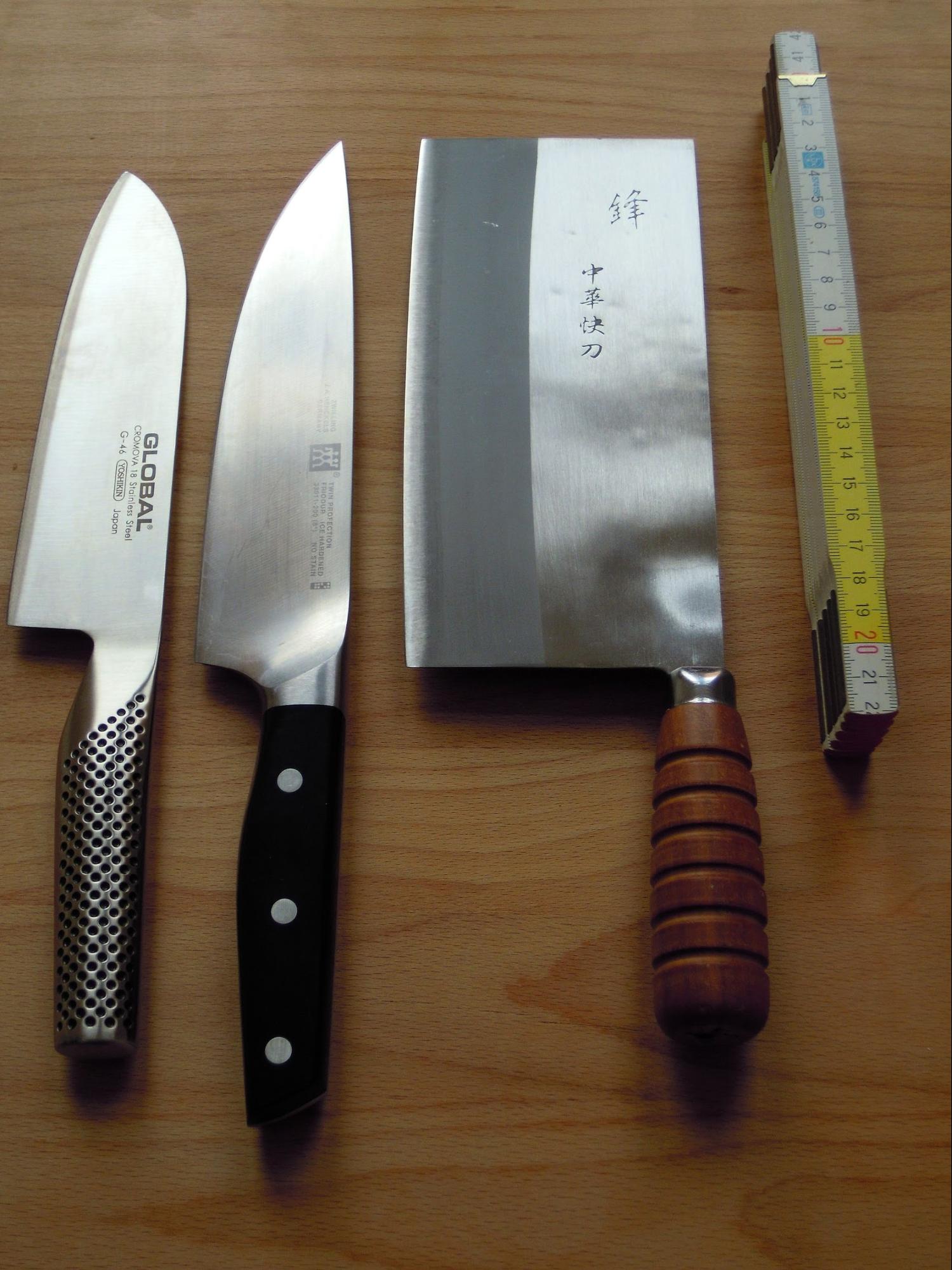 sharpening knives